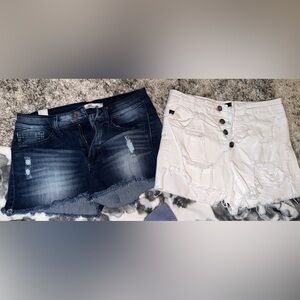 2 pairs Kancan shorts